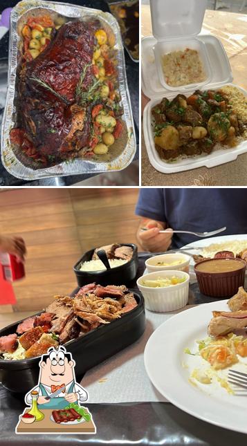 Costelas de porco em Espetão Gaucho