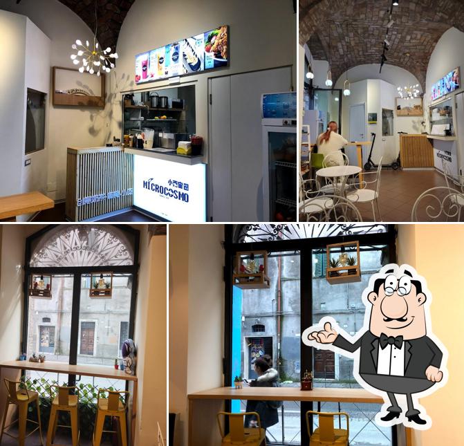 Gli interni di Microcosmo Bubble Tea Perugia 小宇宙奶茶佩鲁贾店