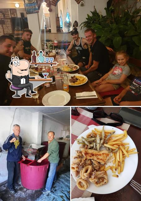 Gli interni di Restoran Matilda