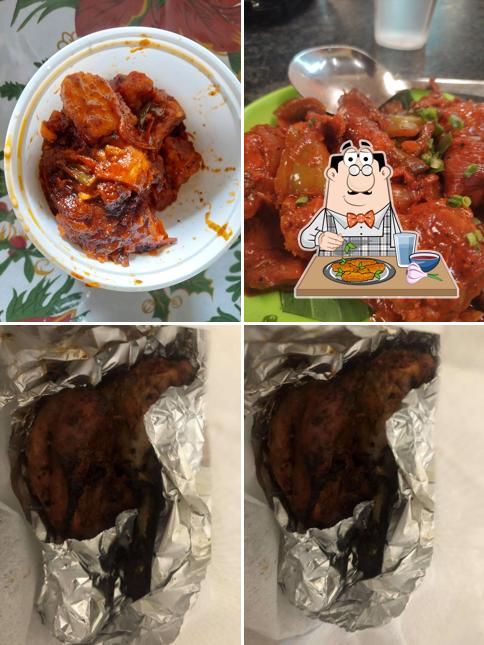 Chicken wings at Sri Chamundeshwari Donne Biriyani Center