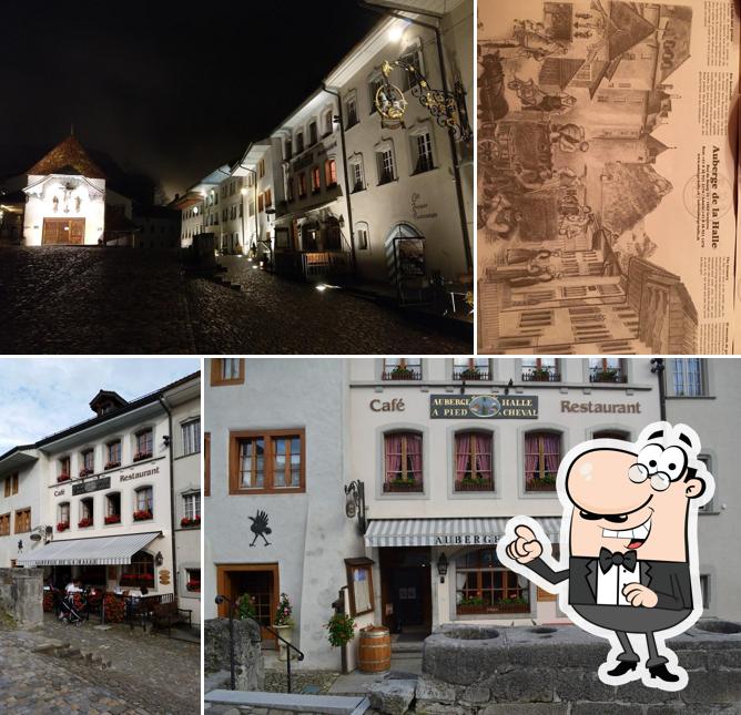 Gli esterni di Auberge de la Halle