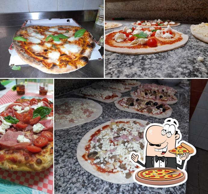 Prenditi tra le molte varianti di pizza