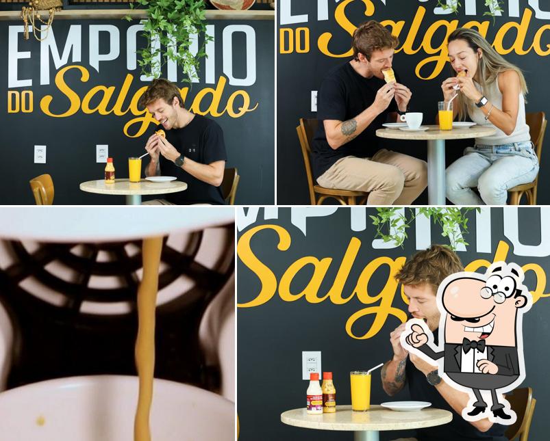 O interior do Empório do Salgado 104 Sul