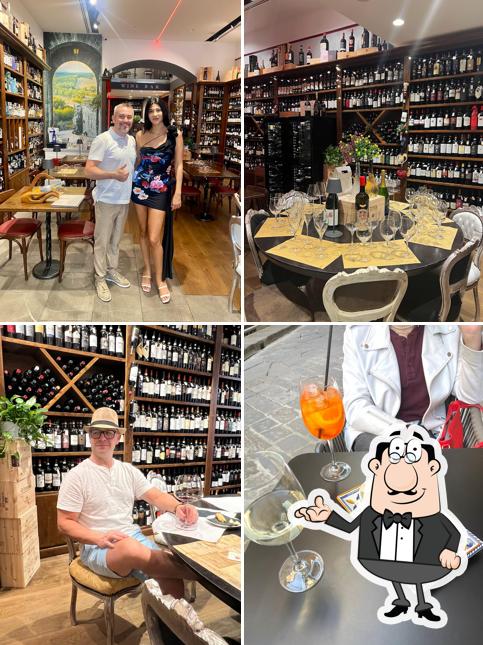 Gli interni di Enoteca Strozzi Firenze