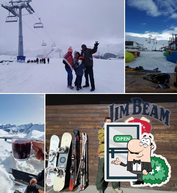 Vous pouvez prendre un bol d'air frais dans l'espace ouvert de Gradusi