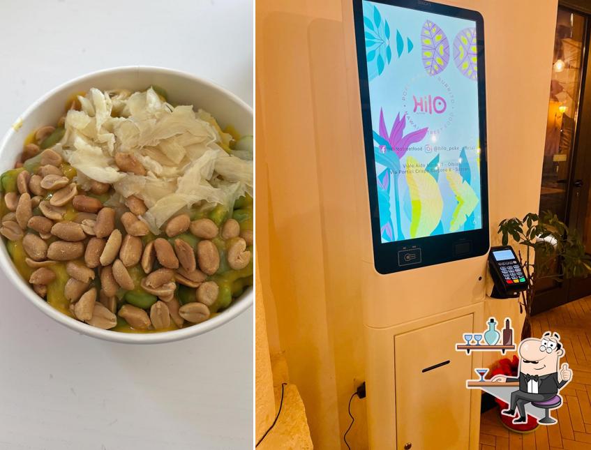 Gli interni di Hilo Poke Street Food