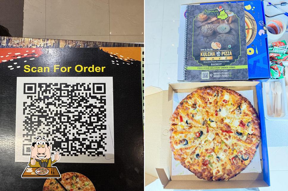 Pick pizza at Kulcha & Pizza Cafe