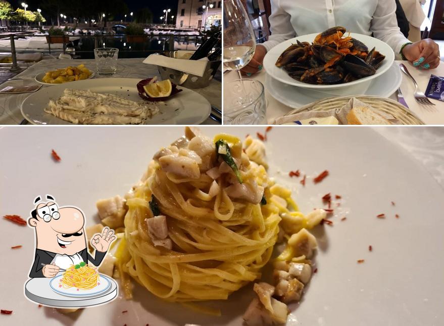 Spaghetti alla carbonara al Ristorante con Pizzeria Colomba