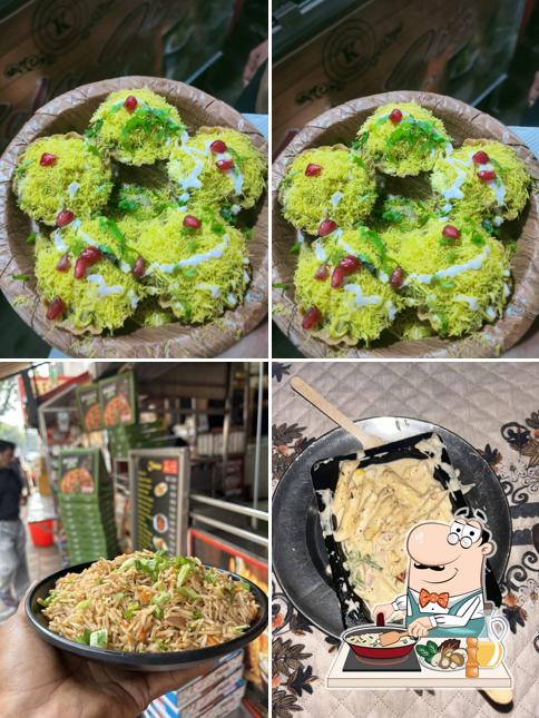 Fried rice at Tiwari Bombay Bhel