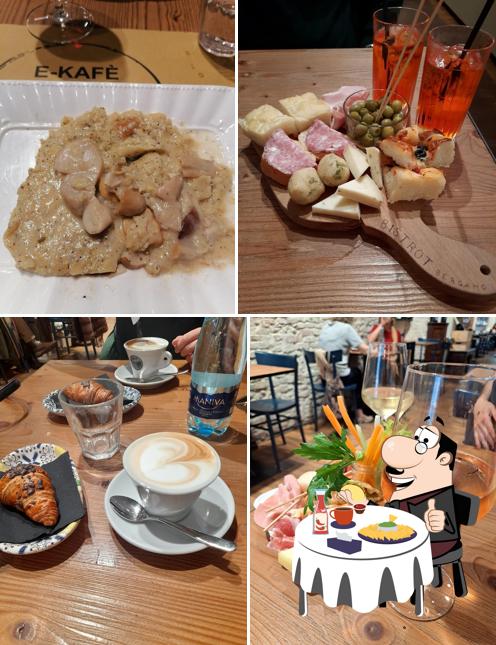 Piatto di formaggi al e-bistrot Bergamo