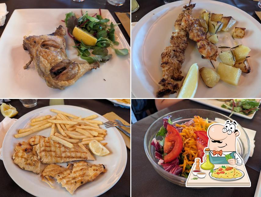 Spezzatino di maiale al Ristorante campeggio spiaggia e mare
