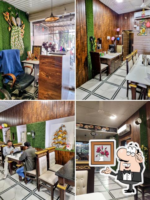 The interior of Shree Ram Cafe