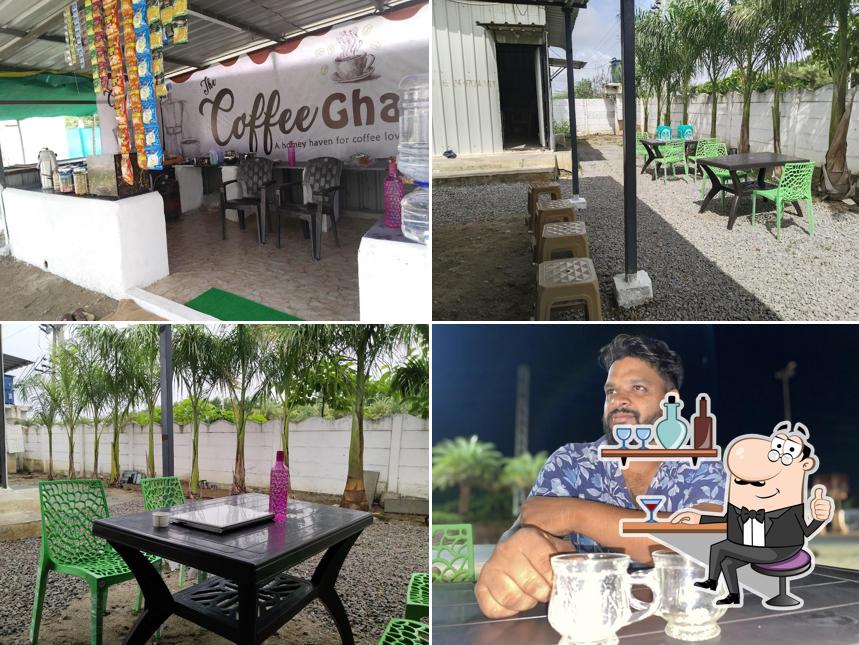 The interior of THE COFFEE GHAR