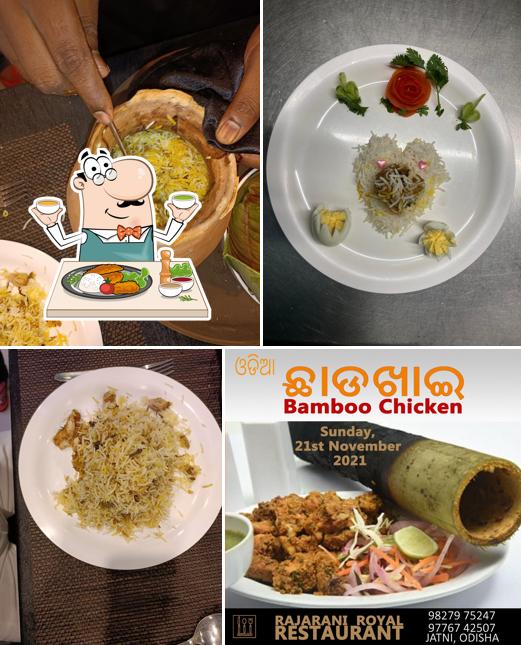 Food at Rajarani Royal Restaurant