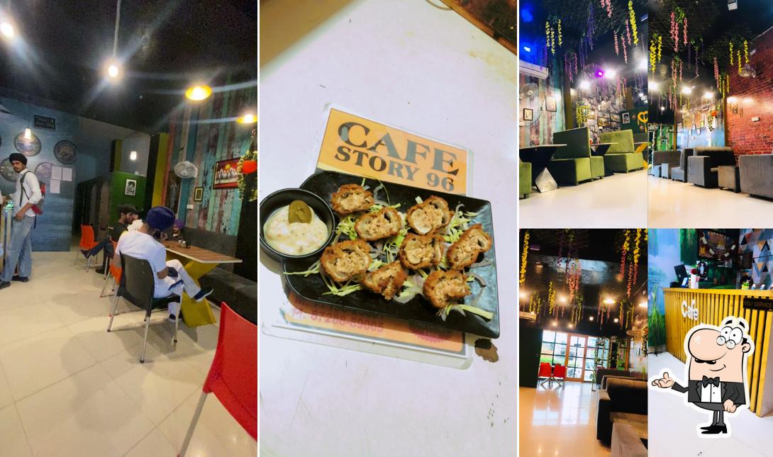 The interior of Cafe story 96
