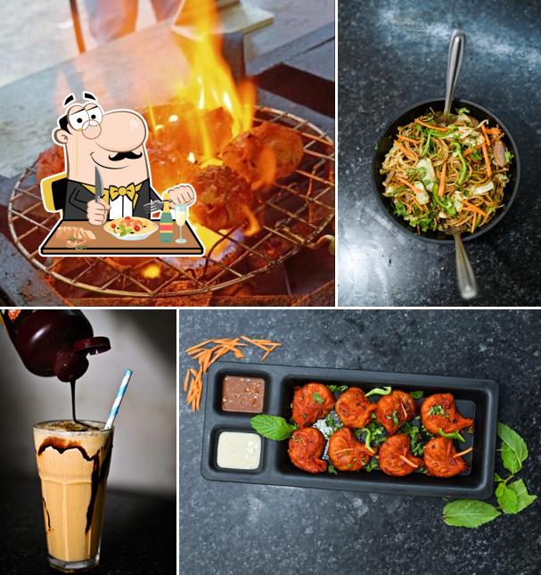 Chocolate mousse at SFC Momos And More