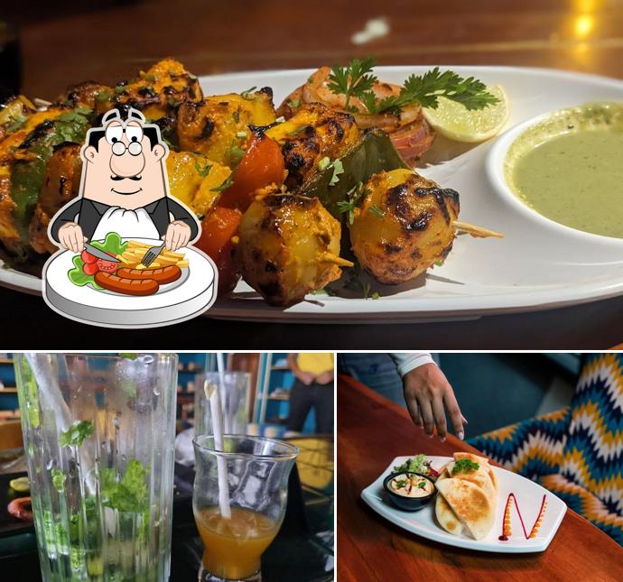 Food at Gladia brewery and kitchen