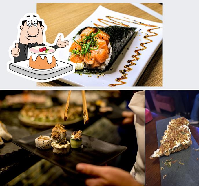 Bolos de cenoura em Mosaico Lounge Sushi - Sushi em Porto Alegre