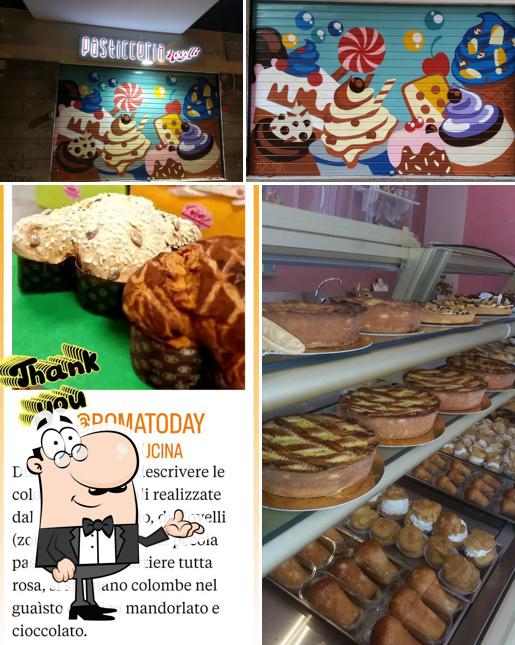 Gli interni di Pasticceria Novelli