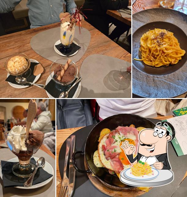 Spaghetti alla carbonara al Ristorante Pizzeria Stella