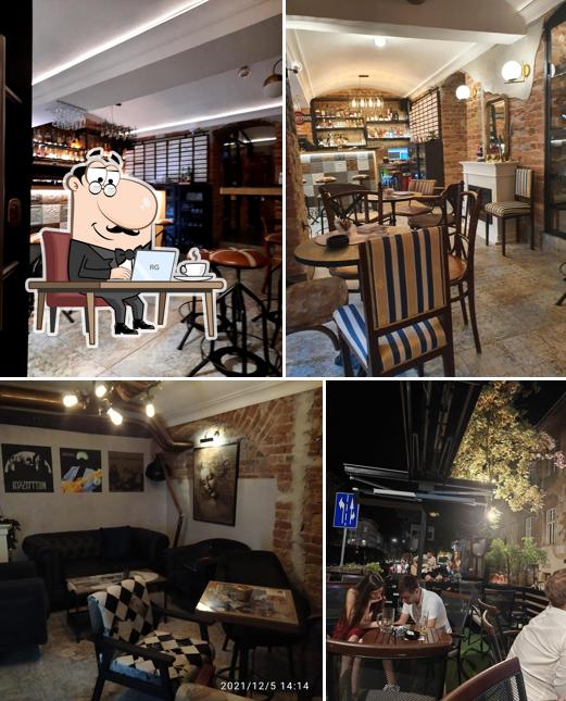 Gli interni di Rubicon Pub