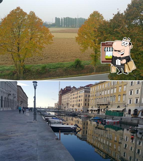 Gli esterni di Trattoria Ca' Nove