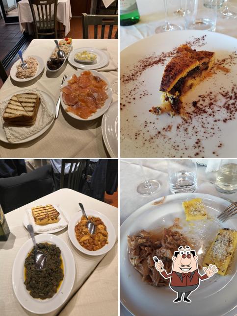 Cibo al Trattoria al Combattente