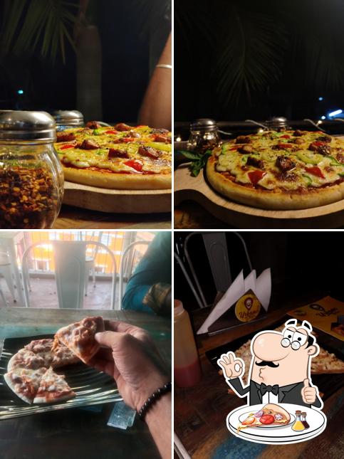 Pick pizza at Urbano Bistro