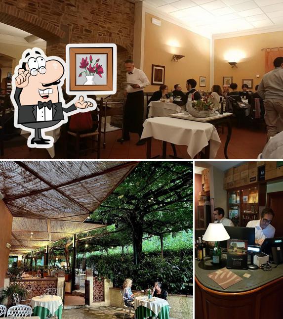 Gli interni di Ristorante La Cecca