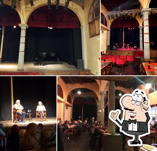 Gli interni di Circo-lo Teatro del Sale
