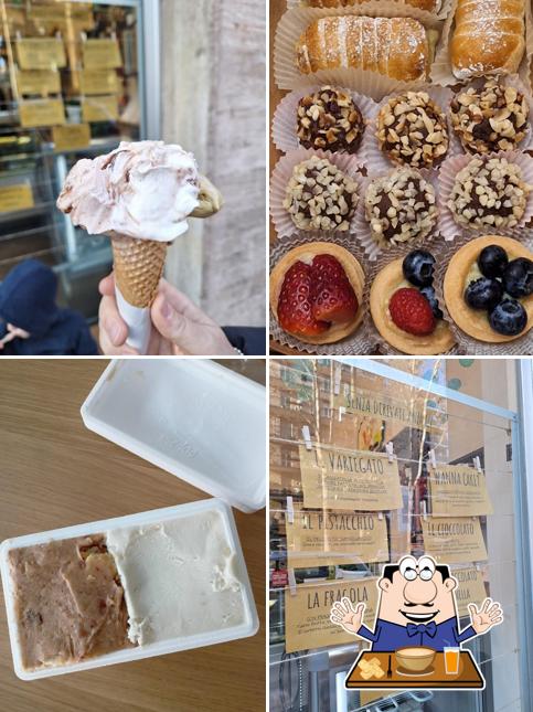 Cibo al Gelateria Milano - Gelateria Vegana e Tradizionale Pasticceria Clover