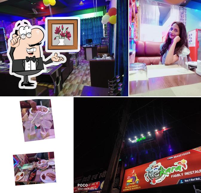 The interior of Chatkara Cafe & family Restaurant