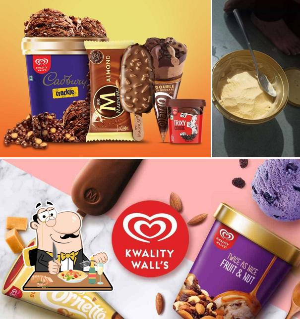 Food at Kwality Wall’s Ice Cream and More