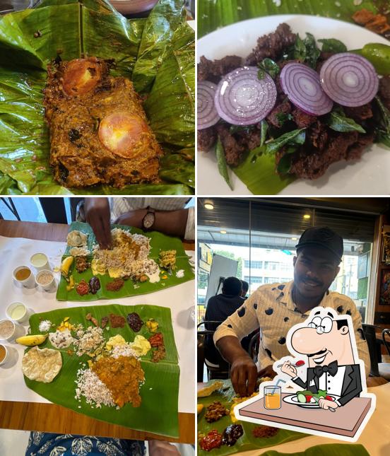 Food at Pooram Restaurant