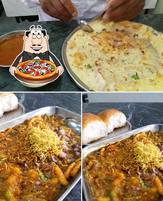 Get pizza at Bharat Bhuvan