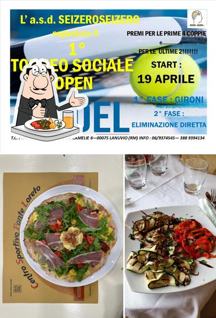 Cibo al Centro sportivo ponte loreto