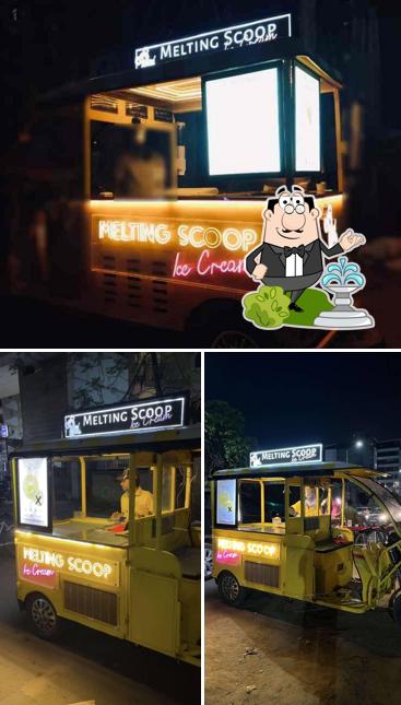 The exterior of Melting Scoop Ice Cream
