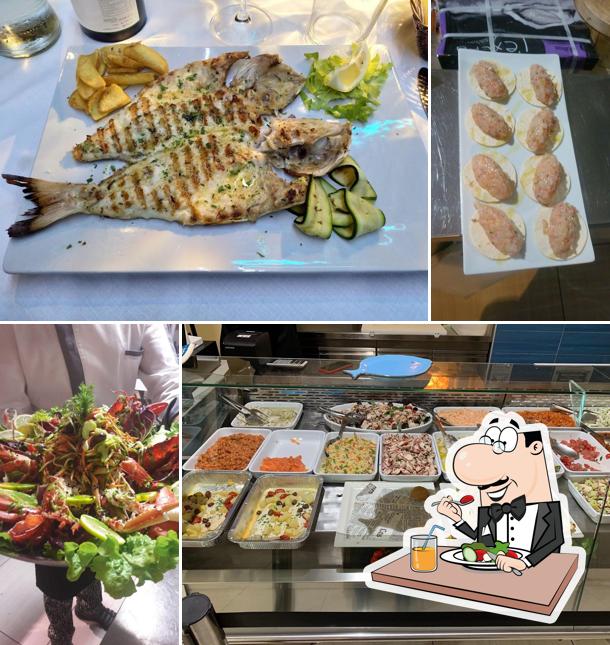 Cibo al Pescheria Antonella Sirmione