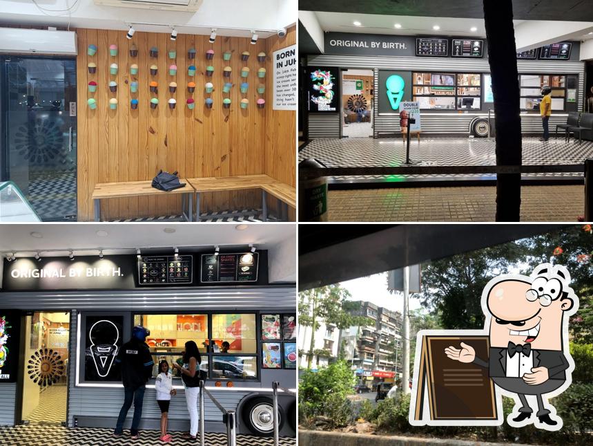 The exterior of Naturals Ice Cream
