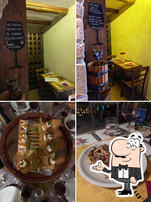 Gli interni di Barano - Ristorante Cantina U' Scilatur