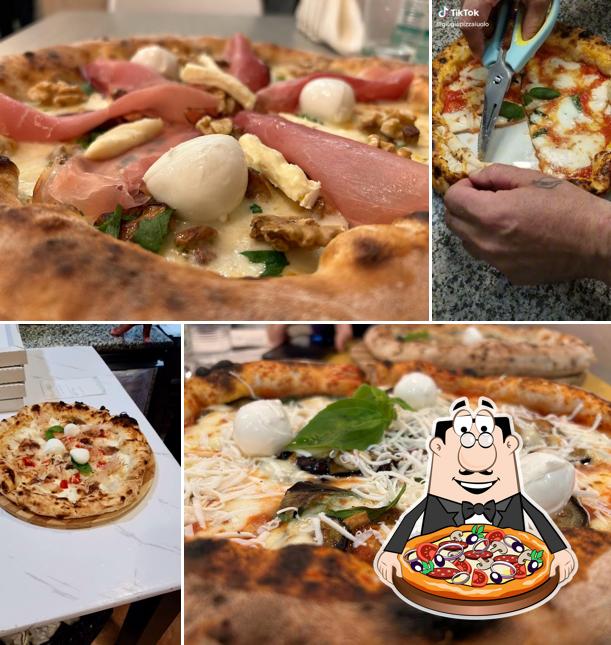 A Giù Giù Pizzeria Friggitoria, puoi assaggiare una bella pizza