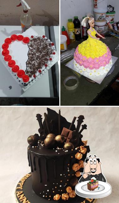 Chocolate cake at Ashta Bakery