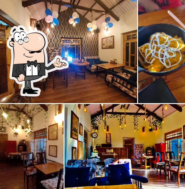 The interior of Cafe Shubhmita