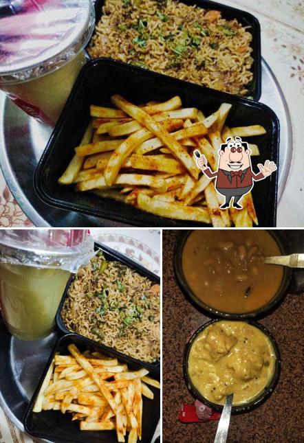 Among various things one can find food and beverage at HR 13-Foodie Bhidu