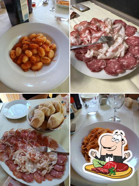 Carpaccio di manzo al Trattoria Rendena