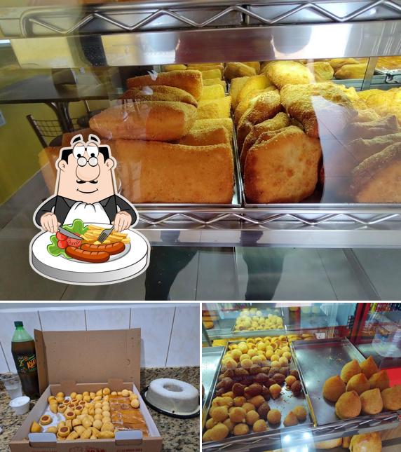 Comida em Seu João Salgados