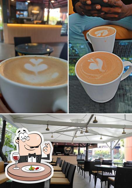 Among various things one can find food and interior at WildBean Cafe - Near Infosys B41