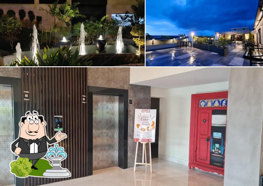 Check out how Amika Hotel, Madurai - Near Airport looks outside