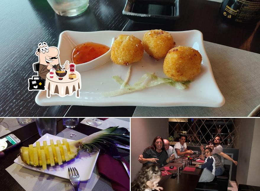 Chakramen & U Sushi1 si caratterizza per la cibo e bancone da bar