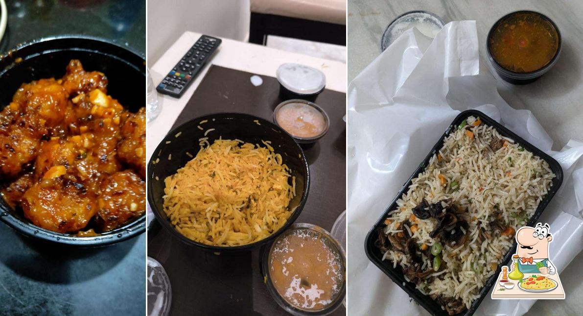 Food at New Welcome Roti Ghar